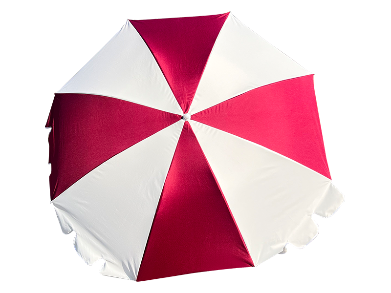 2M Fiberstomme, lätt aluminiumskaft, vanligt parasoll.