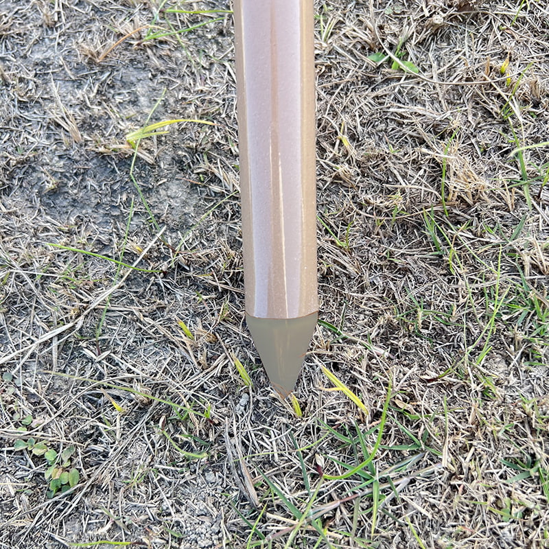 2M Fiberstomme, lätt aluminiumskaft, vanligt parasoll.