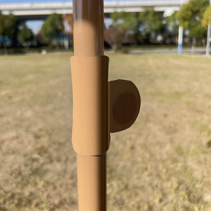 2M Fiberstomme, lätt aluminiumskaft, vanligt parasoll.