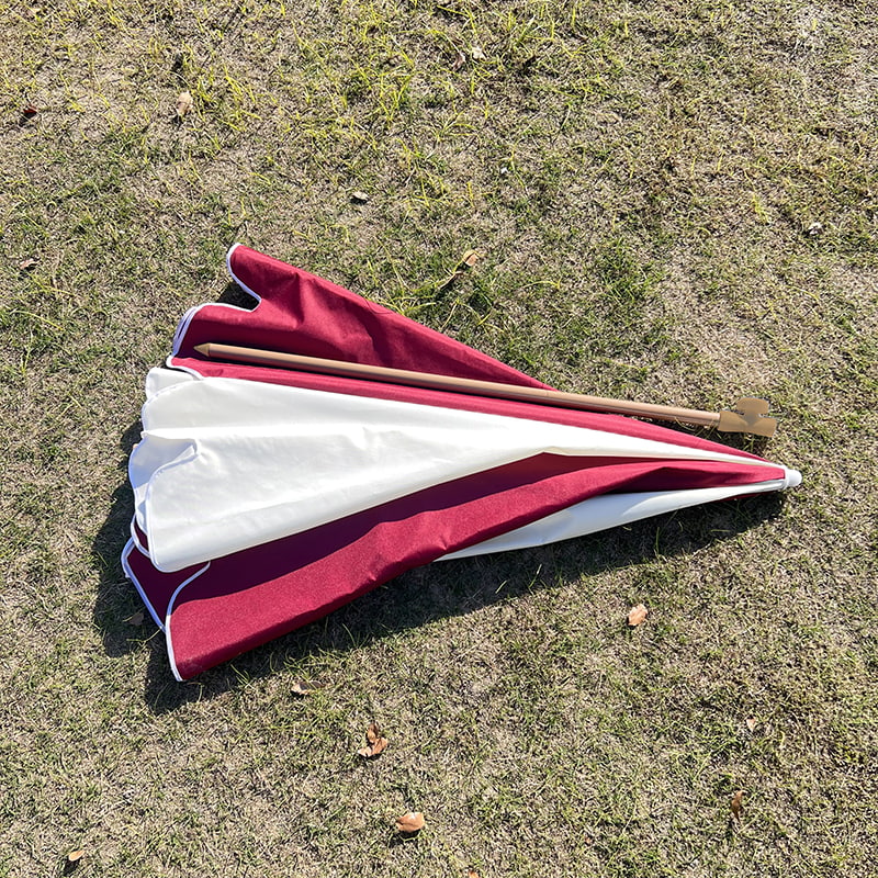 2M Fiberstomme, lätt aluminiumskaft, vanligt parasoll.