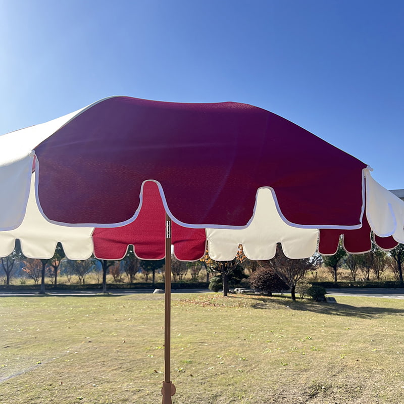 2M Fiberstomme, lätt aluminiumskaft, vanligt parasoll.