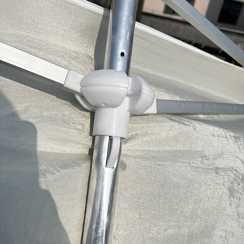 2,8*2,4M 2-ribbad dekorativt parasoll