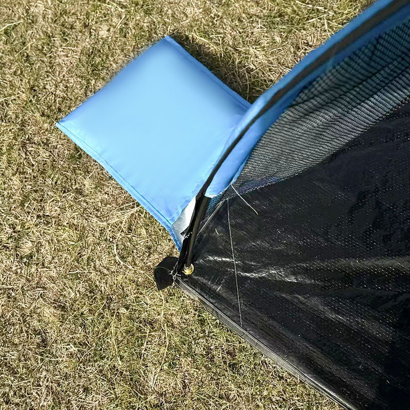 Utomhusstrandcampingtält med integrerad markmatta