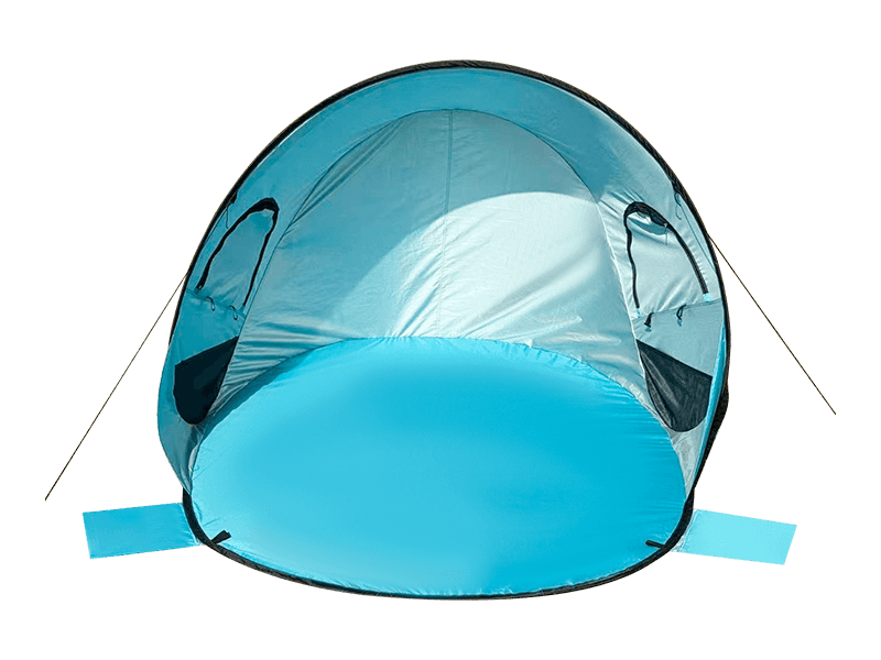 Portabelt strandtält för flera personer utomhus