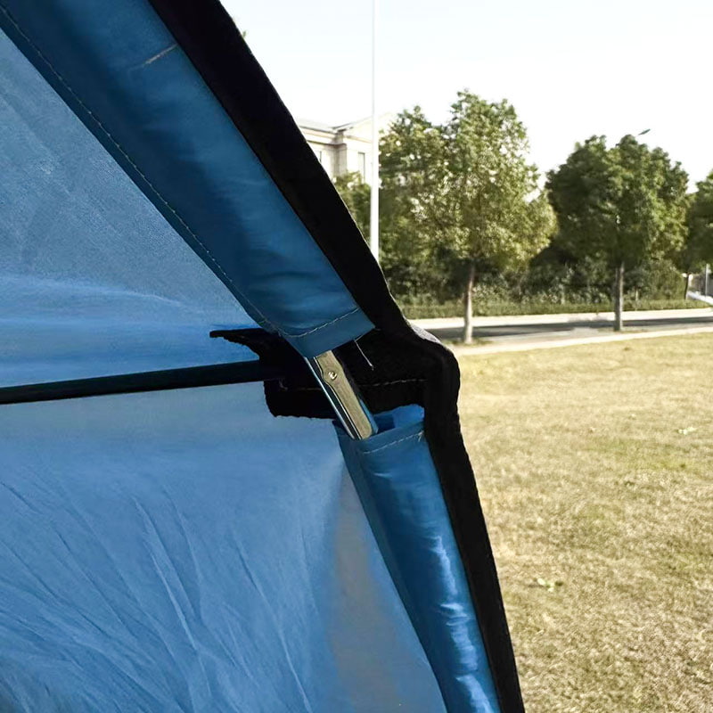 Utomhusstrandcampingtält med integrerad markmatta