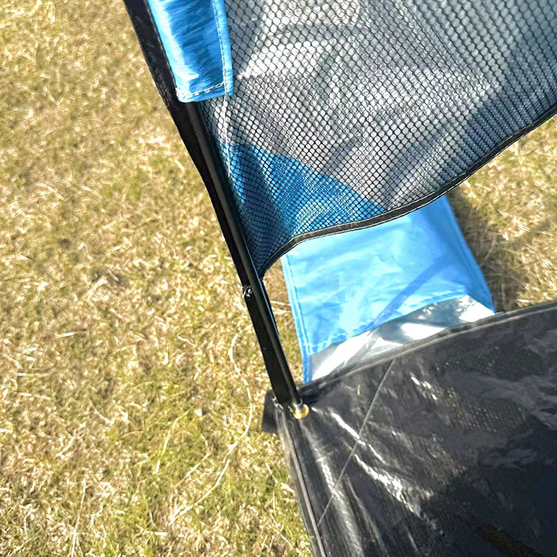 Utomhusstrandcampingtält med integrerad markmatta