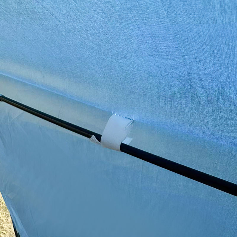 Utomhusstrandcampingtält med integrerad markmatta