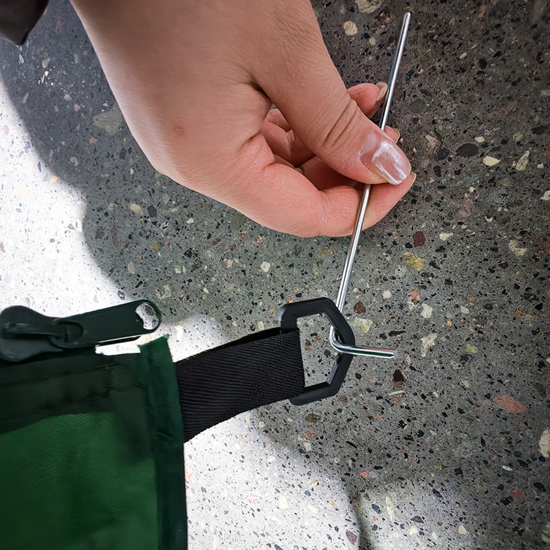 2,2M Military Green Canopy Paraply