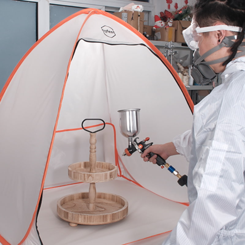 Pop-up bärbart spray regntätt förvaringstält