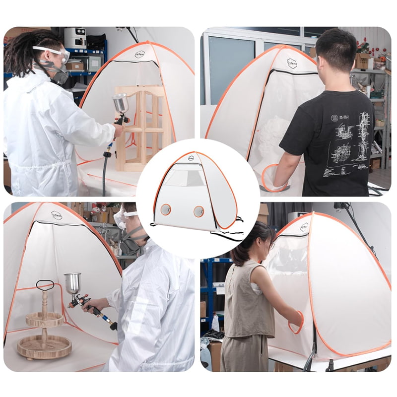 Pop-up bärbart spray regntätt förvaringstält