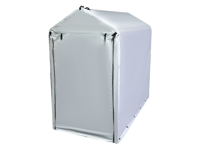 Regntätt och solskyddat bilskydd/förvaringstält