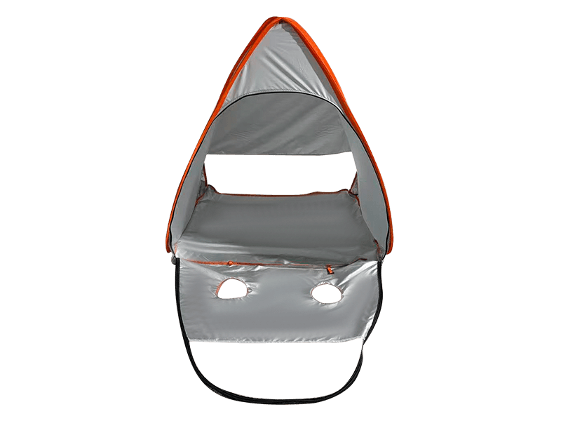 Pop-up bärbart spray regntätt förvaringstält