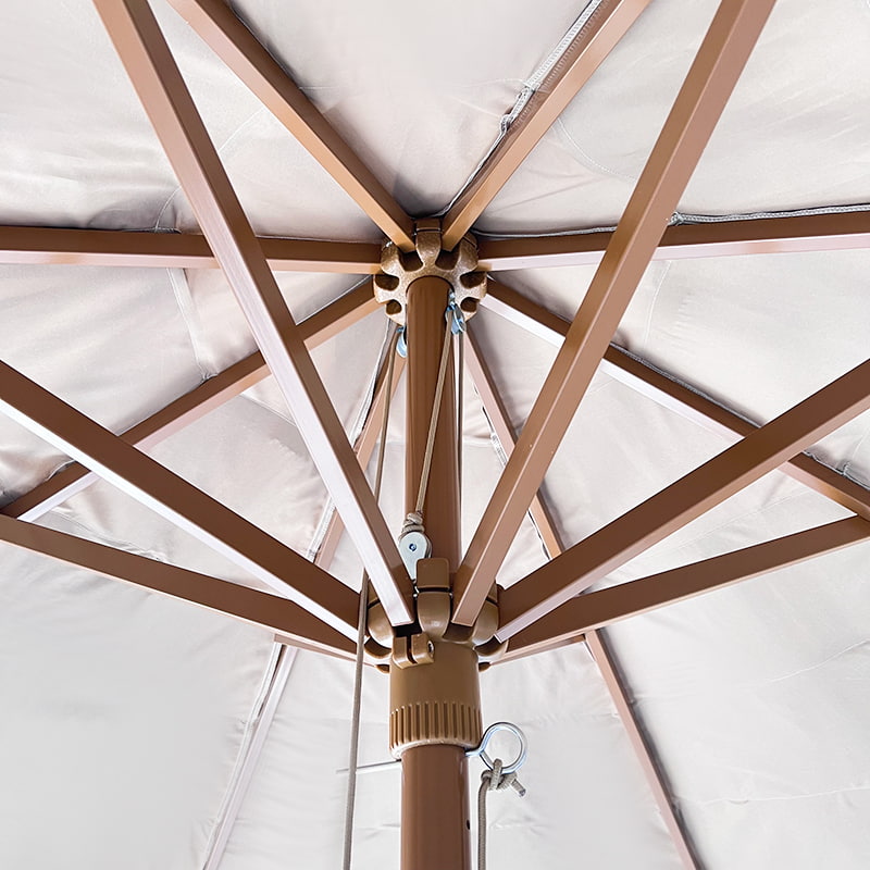3-meters halm uteplats paraply