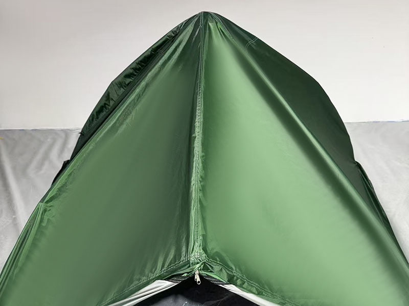 Faux dubbellagers hopfällbart fritidstält