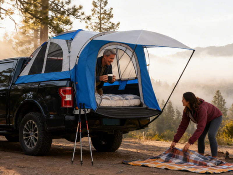 Fiske- och campingtält för pickupsäng Fiske- och campingtält för pickupsäng