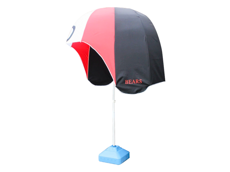 Hjälm utomhus polyester strandparaply