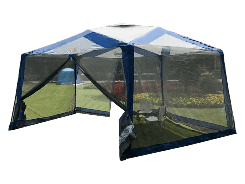 Solskydd Halvtransparent tält